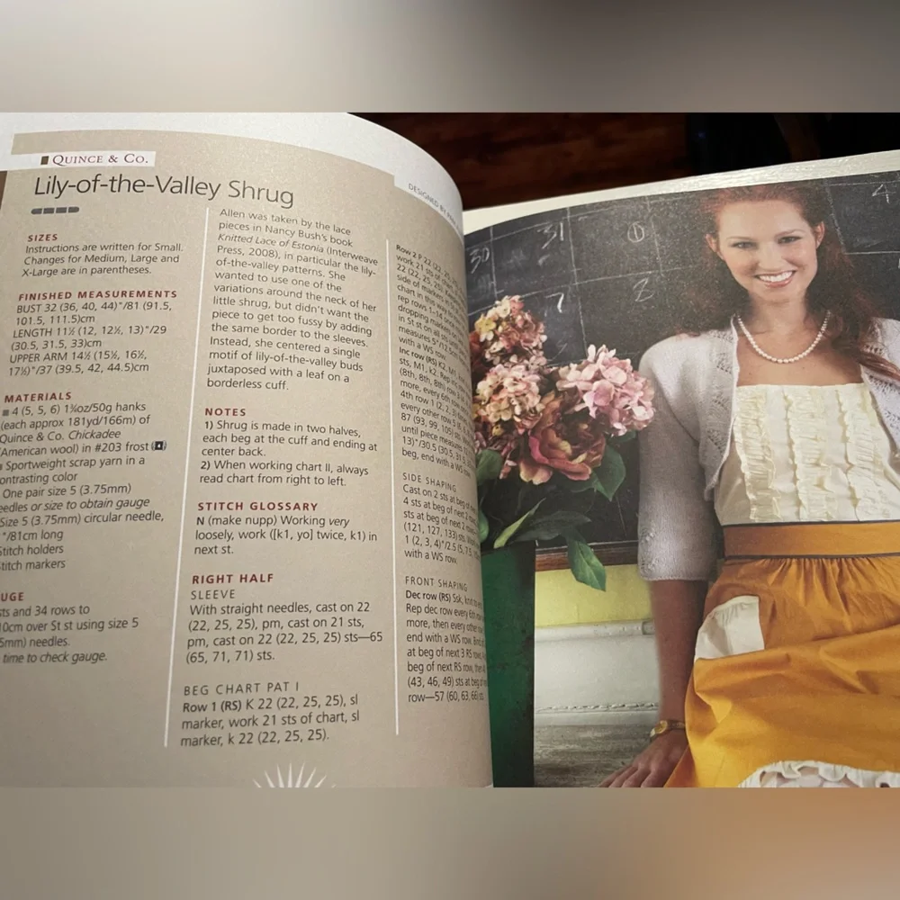🧶30 knitting patterns included- Knit Local Hardcover Book, USA mittens pattern